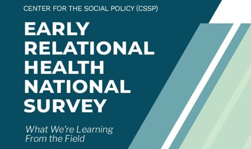 Report Cover from Early Relational Health National Survey